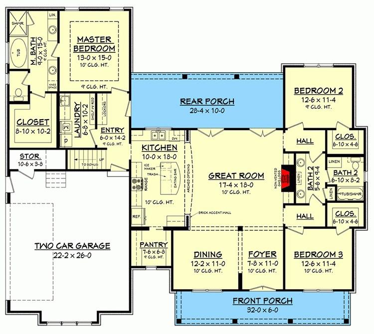 American Frame House Plan With Photos And Videos Of The Stages Of Construction