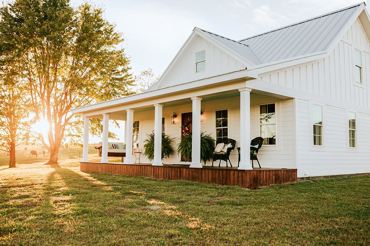 3 Bed Country House Plan With Split Bedrooms And Front Porch