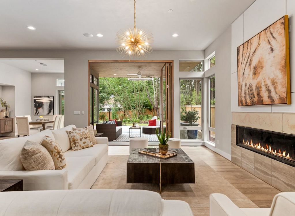 Beautiful modern living room