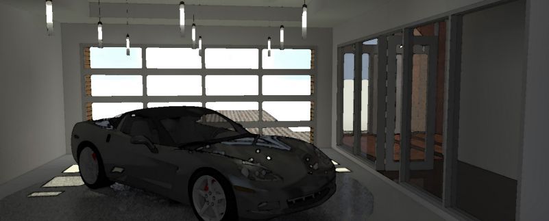 Визуализация гаража. Проект TD-44076