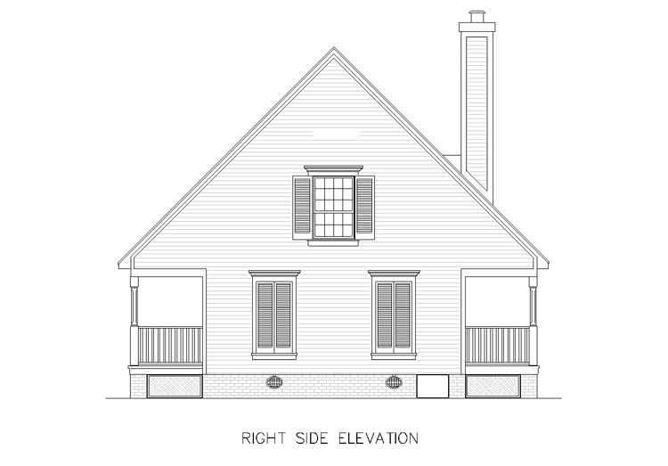 House Right Elavation