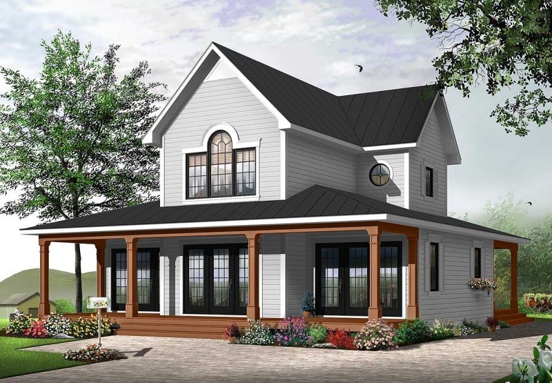 House plans with porches