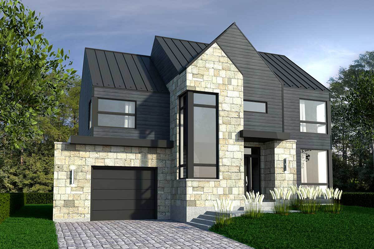 Front Rendering Plan PD-90321-2-3