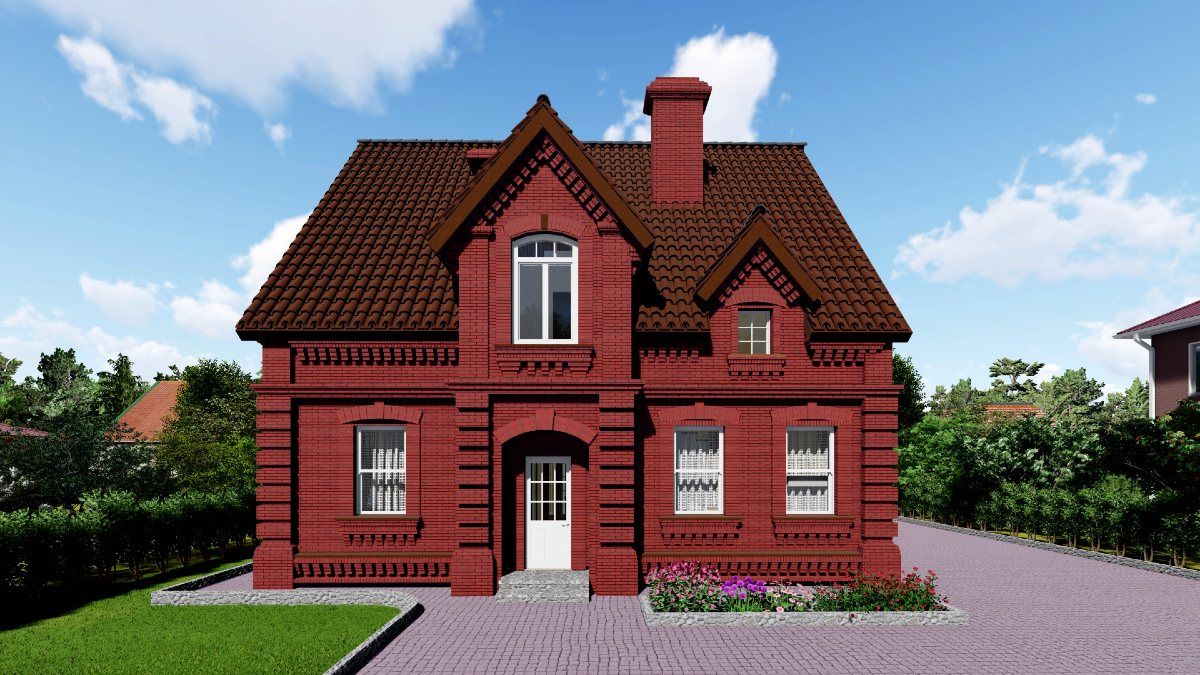 2-Story Homes, Brick Home Plans