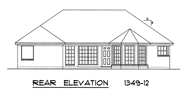 House Rear Elavation