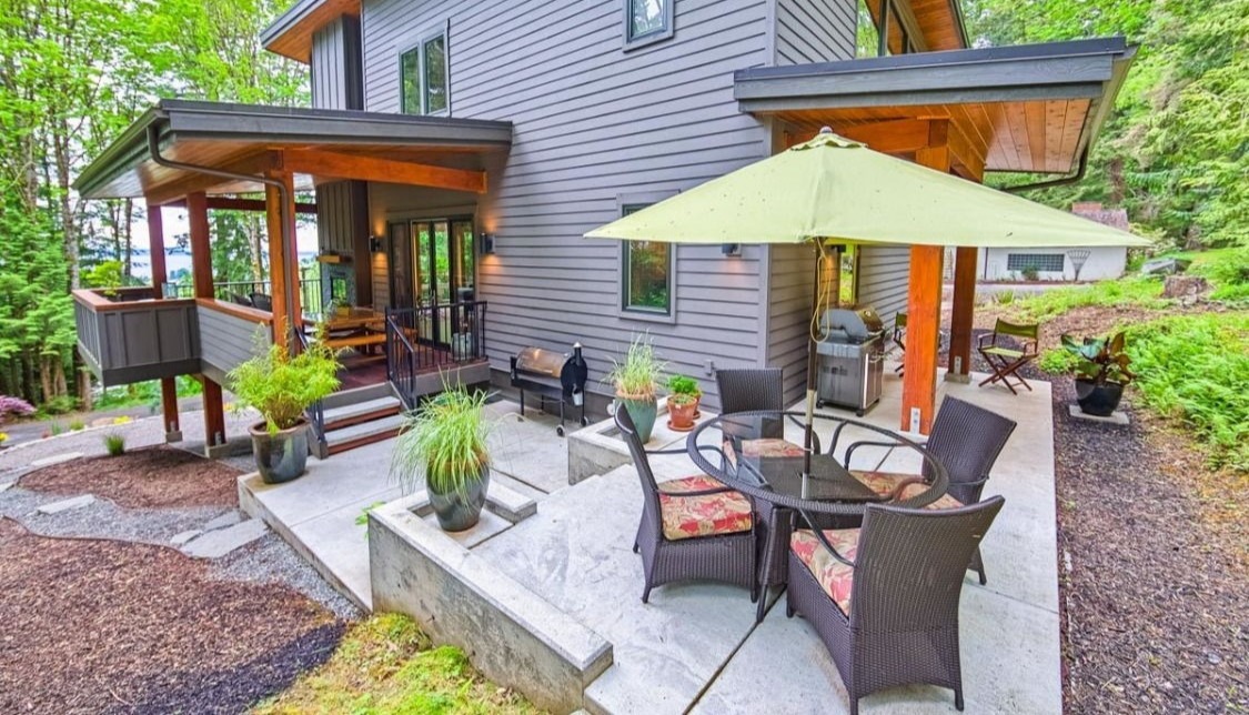 Patio and Covered Deck