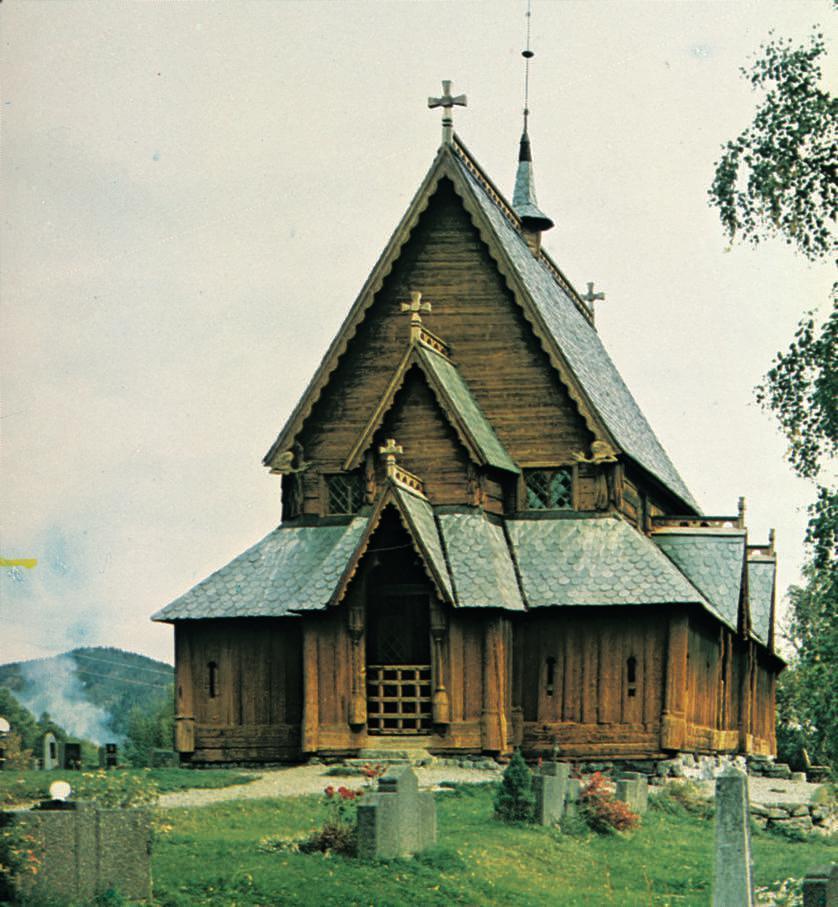 Ставкирка - тип каркасного храма в Норвегии