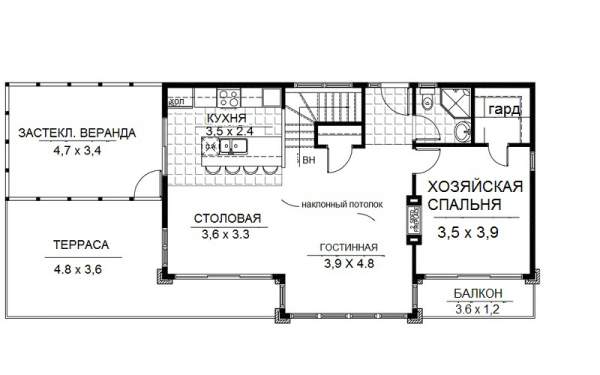 Plan PD-90232-2-3: Two-story 3 Bed Modern House Plan With Walkout ...