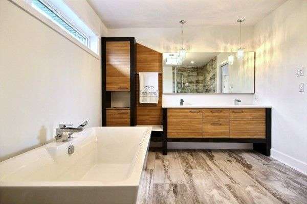Ванная комната в стиле минимализм. Проект PM-80854