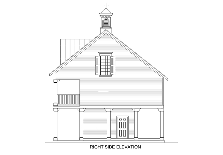 House Right Elavation