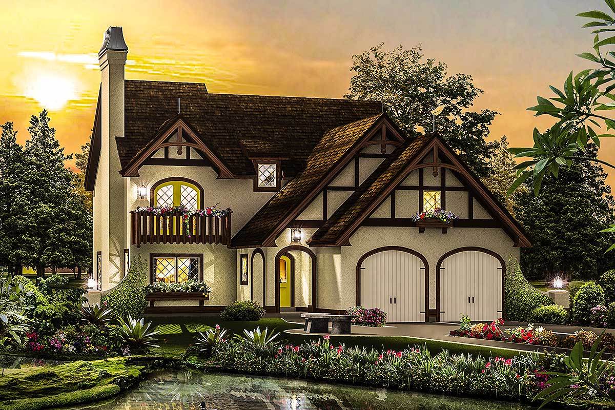 Fairytale style house plans