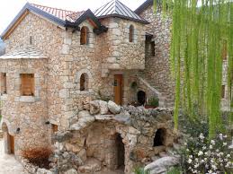 Ancient multi-storey stone house