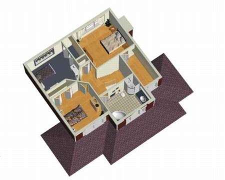 3D План 2 этажа