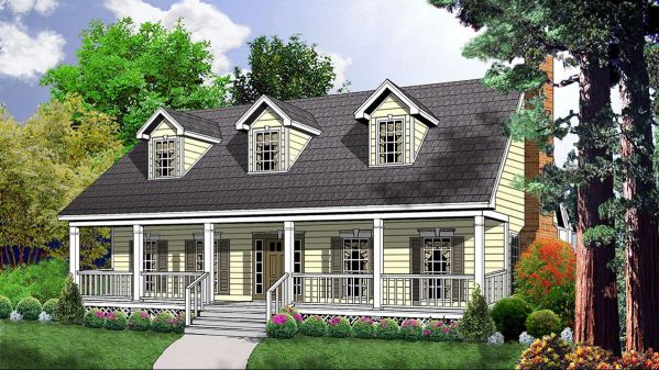 Plan RD-8180-1-3: One-story 3 Bed House Plan 