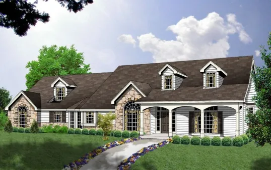 План  одноэтажного каркасного дома 24 на 19 216 кв м