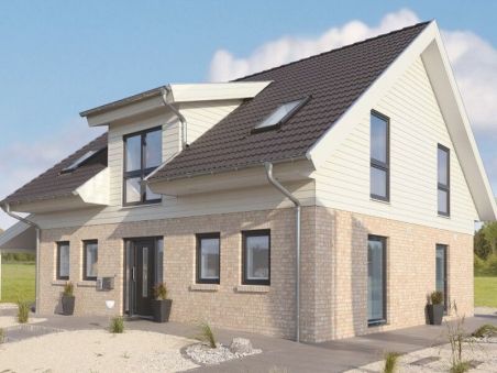  Scandinavian-style 4-bedroom attic house plan 2150 sq. ft in colder climates