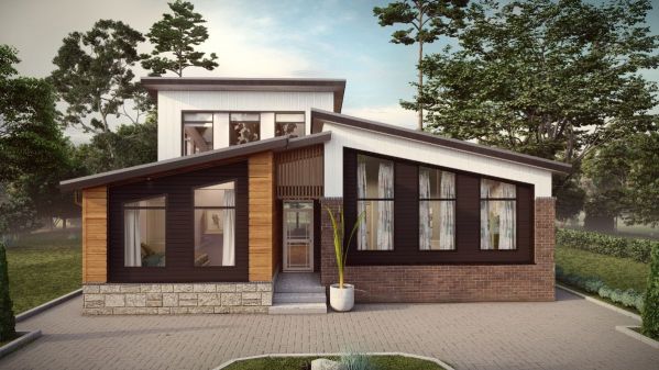 Проекты домов и коттеджей: купить готовый проект жилого дома | DOM4M Казахстан