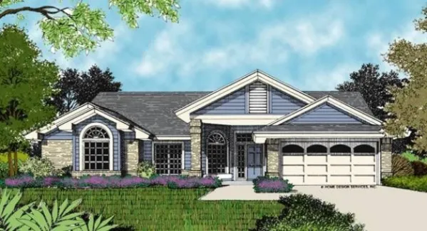 План 1-этажного дома 18x18 177 кв м