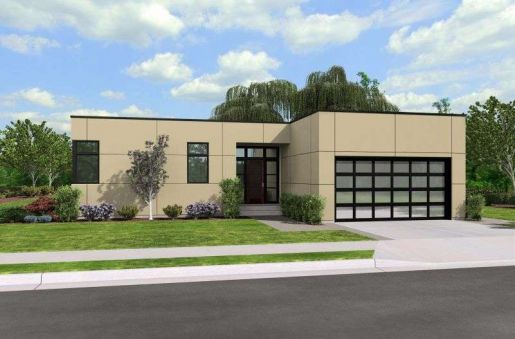  This home perfectly suited for a narrow lot. This contemporary house…