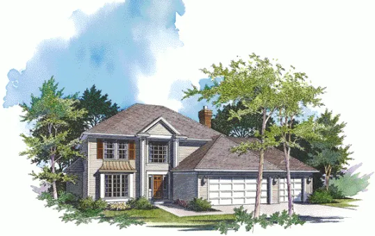 План  двухэтажного каркасного дома 18 на 16 210 кв м