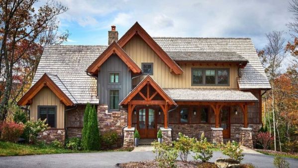 Plan CK-18716-1,5-3: 3 Bed Craftsman House Plan Suitable For a Slopping Lot