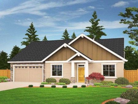 Plan MS-85087-1-3: One-story 3 Bed Scandinavian House Plan 