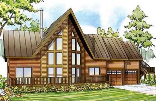 Plan DA-72691-2-3: 3 Bed Modern House Plan