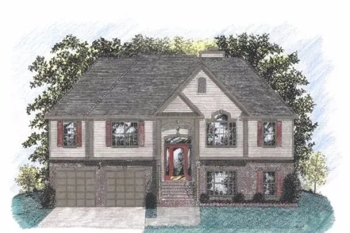 Plan KD-6284-2-3: Two-story 3 Bed House Plan 