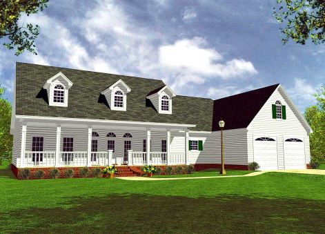 Plan MM-5698-2-3: 3 Bed Scandinavian House Plan With Home Office 