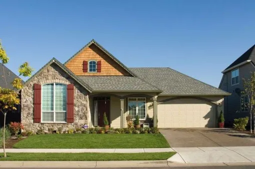 План одноэтажного дома с гаражом AM-69117-1-3 