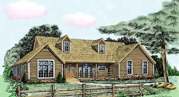  This house facade has panoramic windows, skylight windows and faced with horizontal siding. completes the look of this house. House plan is 59 feet wide by 47 feet deep and provides 1590 square feet…