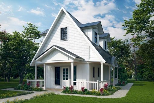 This versatile floor plan has a charming cottage aesthetic and delivers two separate apartments, one on each level. The main level gives you 453 square feet of living space with a wraparound…