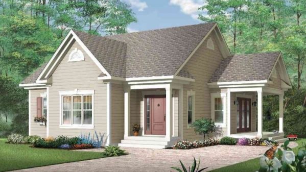 Plan DR-21497-1-1: One-story Scandinavian House Plan 